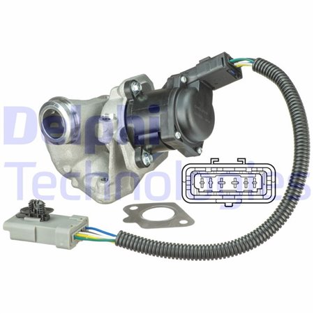 EG10435-12B1 EGR valve fits: VOLVO S40 II, V50 FORD FOCUS C MAX, FOCUS II 1.6