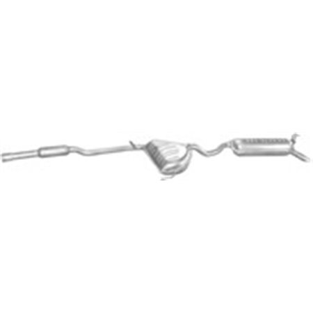 0219-01-07404P Exhaust system complete fits: FIAT BRAVA, BRAVO I 1.2 12.98 12.02