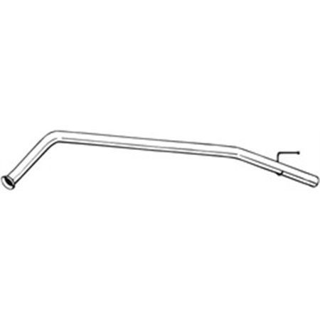 BOS900-049 Exhaust pipe middle fits: NISSAN PRIMASTAR OPEL VIVARO A RENAUL