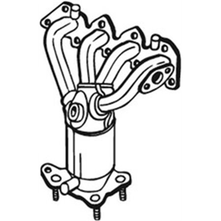 099-046 Catalytic Converter BOSAL