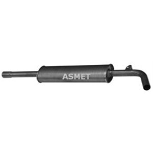 ASM10.103 Exhaust system front silencer fits: RENAULT MEGANE II, SCENIC II 