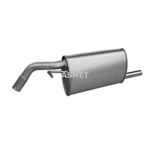 ASM26.018 Exhaust system rear silencer fits: MITSUBISHI COLT VI; SMART FORF