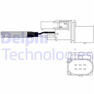 ES11015-12B1 Lambda Sensor DELPHI - Top1autovaruosad
