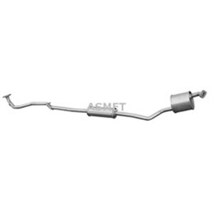 ASM22.009 Exhaust system front silencer fits: DAIHATSU CUORE VI, TREVIS 1.0