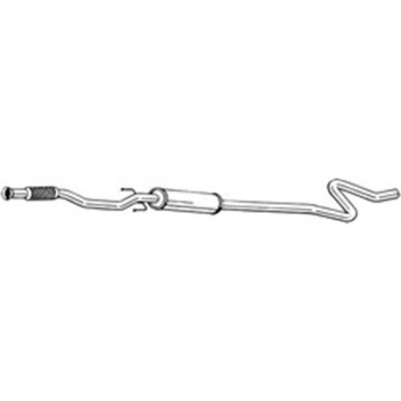 293-051 Centre Muffler BOSAL