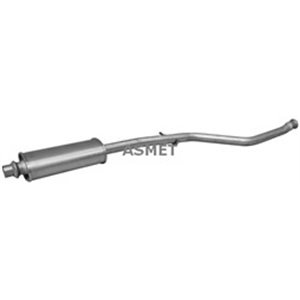 ASM08.007 Exhaust system front silencer fits: PEUGEOT 206 1.6 09.98 12.00
