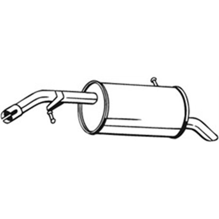 190-363 Rear Muffler BOSAL