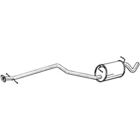 289-035 Centre Muffler BOSAL