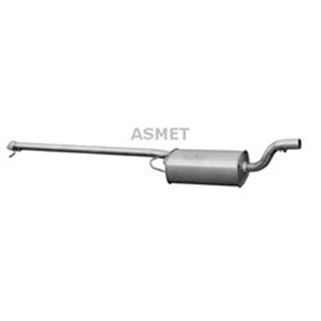 ASM07.192 Exhaust system front silencer fits: FORD FOCUS I 1.8D 10.98 03.05