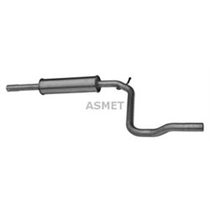 ASM03.075 Exhaust system front silencer fits: SEAT INCA; VW CADDY II, CADDY