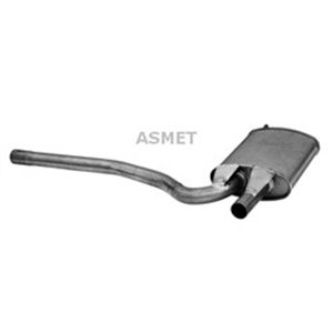 ASM06.017 Exhaust system middle silencer fits: AUDI A4 B5 1.6/1.9D 11.94 09