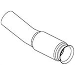 DIN56133 Exhaust pipe (length:670mm) fits: MERCEDES