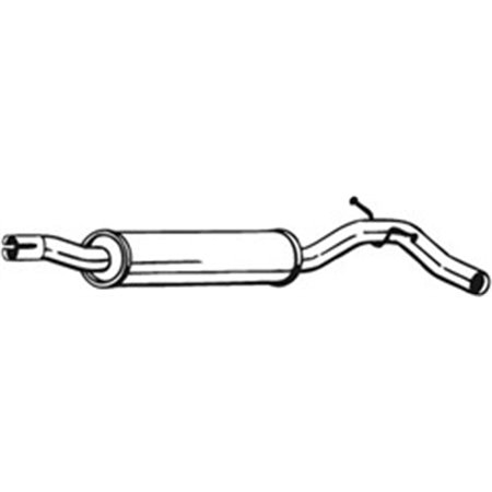 220-007 Centre Muffler BOSAL