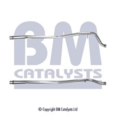 BM50516 Avgasrör mitten (x1930mm) passar: PEUGEOT 406 2.0D/2.2D 06.98 1