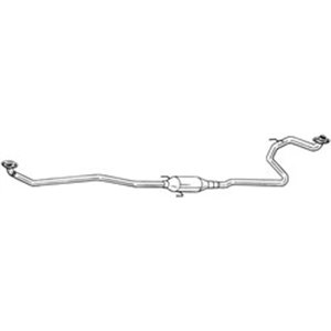 BOS293-043 Exhaust system middle silencer fits: TOYOTA YARIS 1.0 08.05 12.11