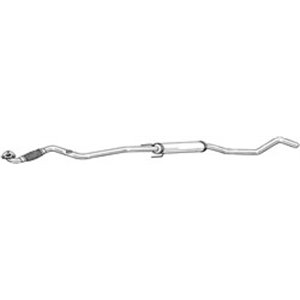 BOS295-617 Exhaust system middle silencer fits: OPEL CORSA C, TIGRA 1.8 09.0