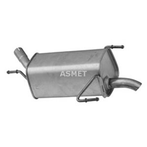 ASM05.132 Exhaust system rear silencer fits: OPEL ASTRA G, CORSA C 1.2/1.4 
