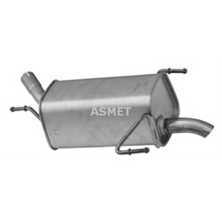 ASM05.132 Exhaust system rear silencer fits: OPEL ASTRA G, CORSA C 1.2/1.4 