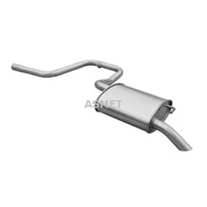 ASM07.092 Exhaust system rear silencer fits: FORD MONDEO I, MONDEO II 1.6/1