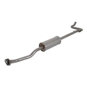BOS286-493 Exhaust system middle silencer fits: CITROEN C2; PEUGEOT 1007 1.4