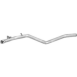 BOS850-159 Exhaust pipe middle fits: DACIA DUSTER 1.5D 06.10 01.18