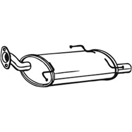 219-383 Rear Muffler BOSAL