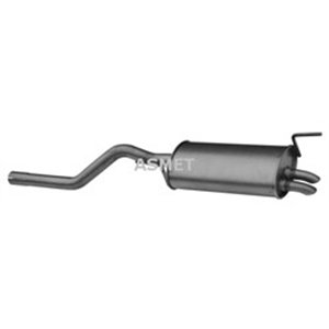 ASM03.084 Exhaust system rear silencer fits: SEAT INCA; VW CADDY II, CADDY 