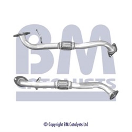 BM50281 Exhaust pipe front (EURO 1) fits: TOYOTA LAND CRUISER 100 4.7 0