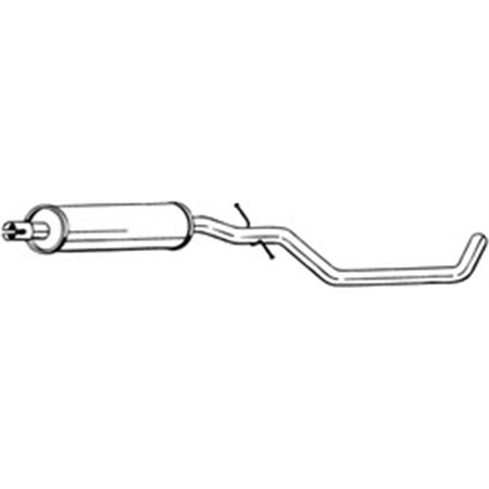 281-735 Centre Muffler BOSAL