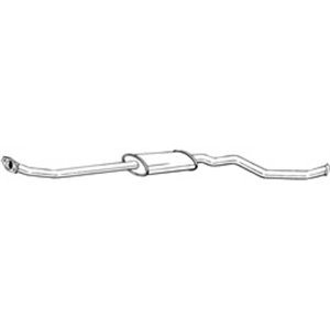 BOS288-101 Exhaust system middle silencer fits: CITROEN XSARA; PEUGEOT 306 1