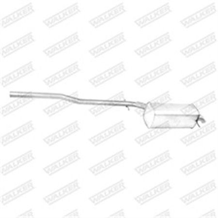 25095 Rear Muffler WALKER