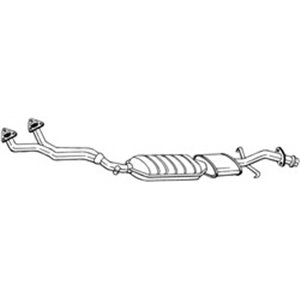 BOS099-085 Catalytic converter fits: BMW 3 (E36) 2.0/2.5 01.91 11.99
