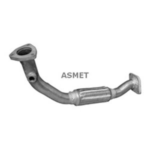 ASM16.063 Exhaust pipe front (flexible) fits: FIAT SEICENTO / 600 1.1 01.98