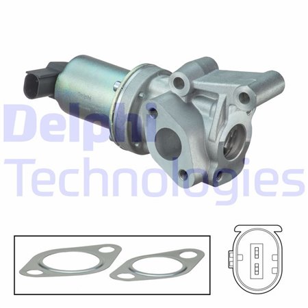 EG10475-12B1 EGR-ventil passar: HYUNDAI I20 I, I30, IX20 KIA CEE'D, PRO CEE'D, S