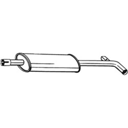 200-021 Centre Muffler BOSAL