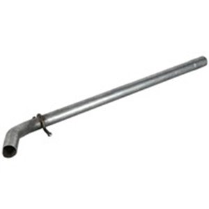 BOS800-205 Exhaust pipe middle fits: SKODA ROOMSTER, ROOMSTER PRAKTIK 1.2D 1