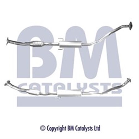 BM91744H Katalysator EURO 3 passar: TOYOTA COROLLA VERSO 1.8 12.01 0