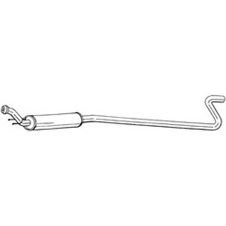 285-469 Centre Muffler BOSAL