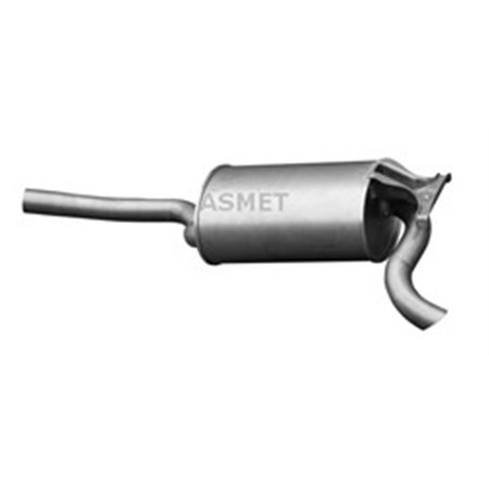 01.004 Rear Muffler ASMET