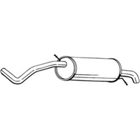 278-231 Rear Muffler BOSAL