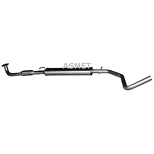 ASM16.064 Exhaust system front silencer fits: FIAT STILO 1.6 10.01 08.08