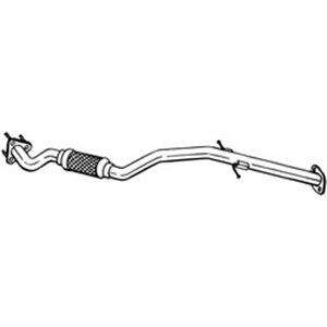 BOS900-063 Exhaust pipe front fits: OPEL ASTRA J, ASTRA J GTC, ZAFIRA C 2.0D