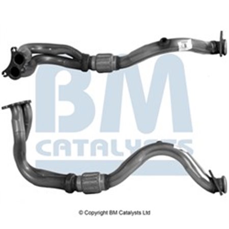 BM70302 Exhaust pipe front fits: SEAT CORDOBA, CORDOBA VARIO, IBIZA II, I