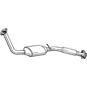 BOS090-630 Catalytic converter fits: SUZUKI JIMNY 1.3 09.98 