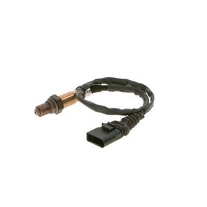 0 258 027 199 Lambda probe (number of wires 5, 595mm) fits: AUDI A6 C7, A7, A8 