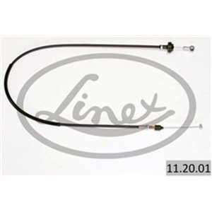 LIN11.20.01 Accelerator cable (length 860mm/715mm) fits: DAEWOO TICO 0.8 02.9