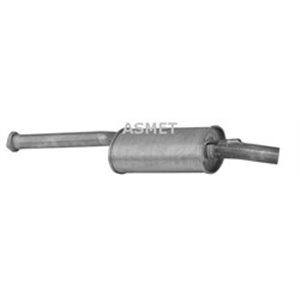 ASM01.010 Exhaust system front silencer fits: MERCEDES 124 T MODEL (S124), 