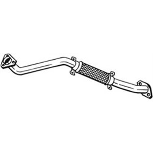 803-017 Exhaust Pipe BOSAL - Top1autovaruosad