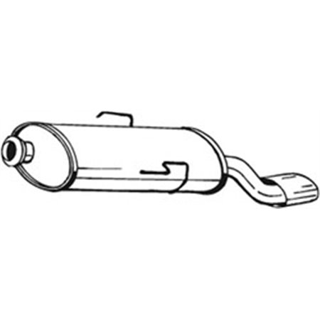 135-215 Rear Muffler BOSAL