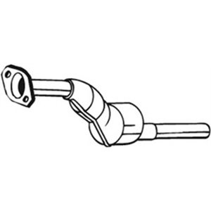 BOS090-144 Catalytic converter fits: HONDA JAZZ III; RENAULT CLIO III, MODUS